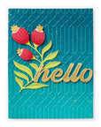Spellbinders - Fresh Picked Collection - Embossing Folder - Columns-ScrapbookPal