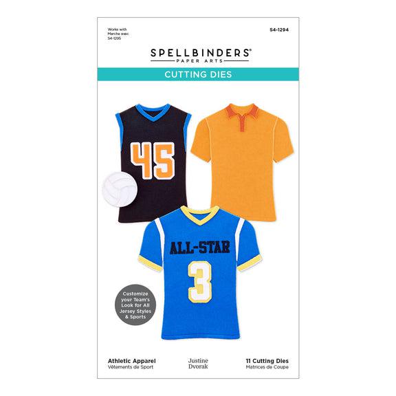 Spellbinders - Game Day Collection - Dies - Athletic Apparel-ScrapbookPal