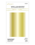 Spellbinders - Glimmer Essentials Solid Shapes Collection - Glimmer Hot Foil Plate - Essential Glimmer Solid Rectangle-ScrapbookPal
