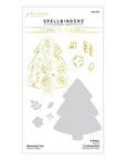 Spellbinders - Glimmer Greetings Collection - Glimmer Hot Foil Plate & Die Set - Blooming Tree-ScrapbookPal