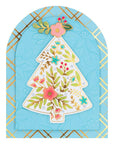 Spellbinders - Glimmer Greetings Collection - Glimmer Hot Foil Plate & Die Set - Blooming Tree-ScrapbookPal