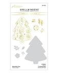 Spellbinders - Glimmer Greetings Collection - Glimmer Hot Foil Plate & Die Set - Blooming Tree-ScrapbookPal