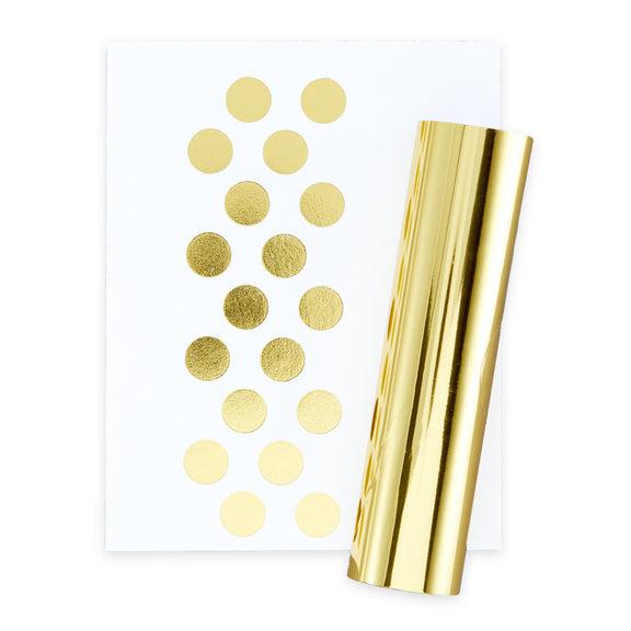 Spellbinders - Glimmer Hot Foil - Gold-ScrapbookPal