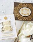 Spellbinders - Glimmer Hot Foil - Polished Brass-ScrapbookPal