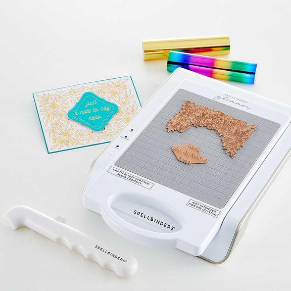 Spellbinders　Glimmer Hot Foil セット（本体未使用） Spellbinders - Glimmer Hot Foil System, Silver – ScrapbookPal