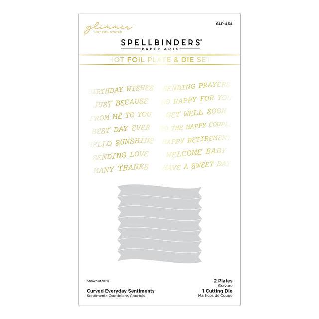 Spellbinders - Glimmering Flowers Collection - Glimmer Hot
