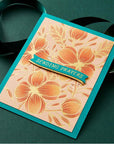 Spellbinders - Glimmering Flowers Collection - Glimmer Hot Foil Plate - Glimmering Buttercups-ScrapbookPal