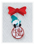 Spellbinders - Gnome for Christmas Collection - Embossing Folder - Argyle Socks-ScrapbookPal