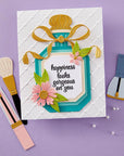 Spellbinders - Gorgeous You Collection - 3D Embossing Folder - Cross My Heart-ScrapbookPal