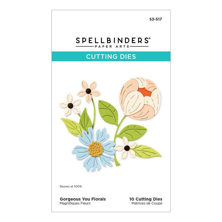 Spellbinders - Gorgeous You Collection - Dies - Gorgeous You Florals-ScrapbookPal