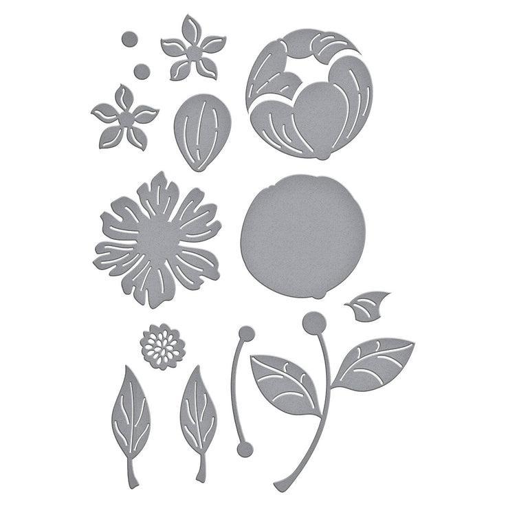 Spellbinders - Gorgeous You Collection - Dies - Gorgeous You Florals-ScrapbookPal