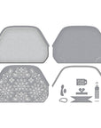 Spellbinders - Gorgeous You Collection - Dies - Gorgeous You Makeup Bag-ScrapbookPal