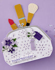 Spellbinders - Gorgeous You Collection - Dies - Gorgeous You Makeup Bag-ScrapbookPal