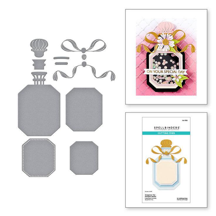 Spellbinders - Gorgeous You Collection - Dies - Gorgeous You Perfume Bottle-ScrapbookPal