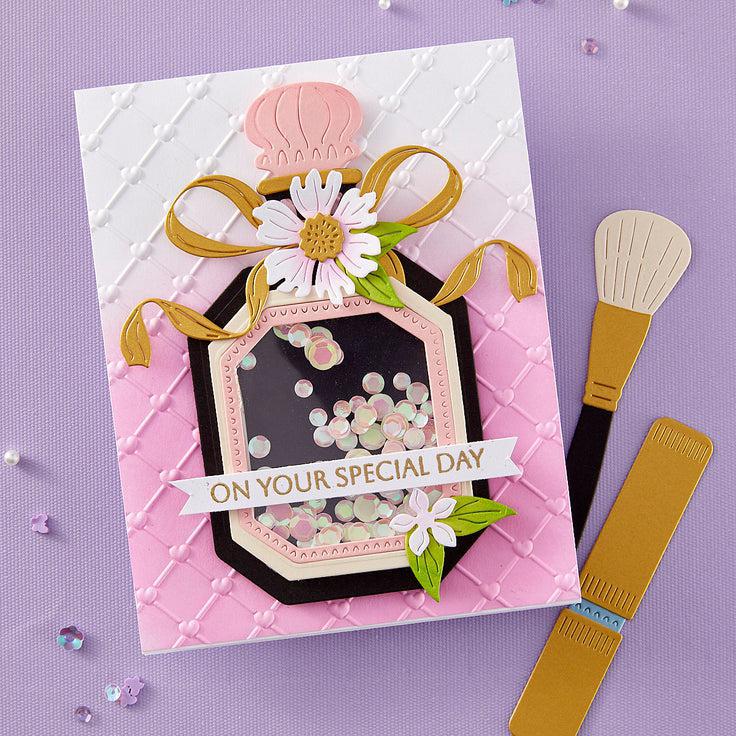 Spellbinders - Gorgeous You Collection - Dies - Gorgeous You Perfume Bottle-ScrapbookPal