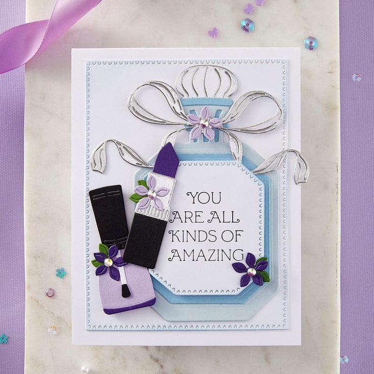 Spellbinders - Gorgeous You Collection - Dies - Gorgeous You Perfume Bottle-ScrapbookPal