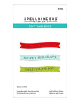 Spellbinders - Handmade Holidays Collection - Dies - Handmade Sentiments-ScrapbookPal
