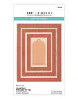 Spellbinders - Happier Hour Collection - Dies - Linear Touch Rectangles and Tag-ScrapbookPal
