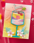 Spellbinders - Happy Hour Collection - 3D Embossing Folder - Lush Leaves-ScrapbookPal