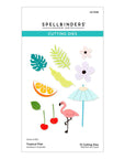 Spellbinders - Happy Hour Collection - Dies - Tropical Flair-ScrapbookPal