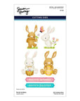 Spellbinders - Happy Spring Collection - Dies - Bunny Buddies-ScrapbookPal
