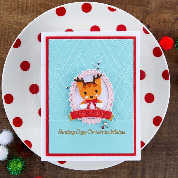 Spellbinders - Holiday Cheer Enclosed Collection - Dies - Special Pet Delivery-ScrapbookPal