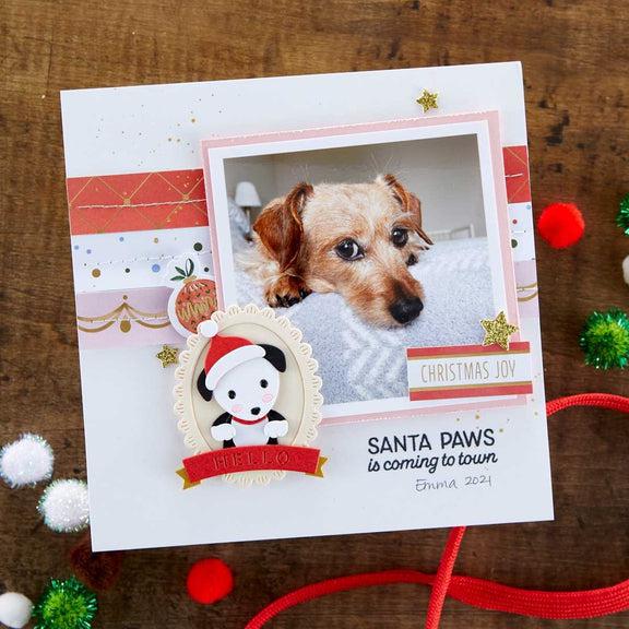 Spellbinders - Holiday Cheer Enclosed Collection - Dies - Special Pet Delivery-ScrapbookPal