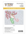Spellbinders - Holiday Dreams Collection - Cling Stamps - Sweet Twist-ScrapbookPal