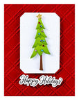 Spellbinders - Home for the Holidays Collection - 3D Embossing Folder - Argyle Plaid-ScrapbookPal