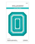 Spellbinders - Home for the Holidays Collection - Dies - Emerald Cut Labels and Tag-ScrapbookPal