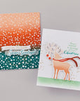 Spellbinders - Home for the Holidays Collection - Registration Press Plates & Dies - Dashing Reindeer-ScrapbookPal