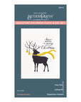 Spellbinders - Home for the Holidays Collection - Registration Press Plates & Dies - Dashing Reindeer-ScrapbookPal