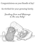 Spellbinders - House-Mouse Creative Day Collection - Cling Stamps - Bundle of Joy-ScrapbookPal