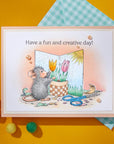 Spellbinders - House-Mouse Creative Day Collection - Cling Stamps - Creative Day-ScrapbookPal