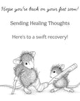 Spellbinders - House-Mouse Creative Day Collection - Cling Stamps - Healing Thoughts-ScrapbookPal
