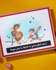 Spellbinders - House-Mouse Creative Day Collection - Cling Stamps - Healing Thoughts-ScrapbookPal
