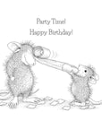 Spellbinders - House-Mouse Designs Everyday Collection - Cling Stamps - Party Time!-ScrapbookPal