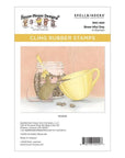 Spellbinders - House-Mouse Heart and Soul Collection - Cling Stamps - Brew-tiful Day-ScrapbookPal