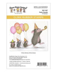 Spellbinders - House-Mouse Party Parade Collection - Cling Stamps - Party Parade-ScrapbookPal
