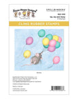 Spellbinders - House-Mouse Rare Bloom Collection - Cling Stamps - Up, Up and Away-ScrapbookPal