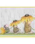 Spellbinders - House-Mouse Spring Collection - Cling Stamps - Spring Rain-ScrapbookPal