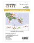 Spellbinders - House-Mouse Tree-mendous Christmas Collection - Cling Stamps - Snowy Smiles-ScrapbookPal