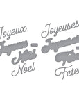 Spellbinders - International Holiday Sentiments Collection - Dies - French Holiday Sentiments-ScrapbookPal