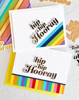 Spellbinders - It’s My Party Too - Glimmer Hot Foil Plate & Die Set - Glimmering Hooray-ScrapbookPal