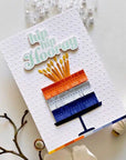 Spellbinders - It’s My Party Too - Glimmer Hot Foil Plate & Die Set - Glimmering Hooray-ScrapbookPal