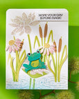 Spellbinders - Jump for Joy Collection - Stencils - Lily Pad-ScrapbookPal