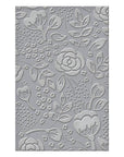 Spellbinders - Just Sayin' Collection - Embossing Folder - Bold Floral-ScrapbookPal