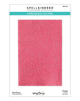 Spellbinders - Just Sayin' Collection - Embossing Folder - Bold Floral-ScrapbookPal