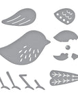 Spellbinders - Just Wanted to Say Collection - Dies - Little Chickadee-ScrapbookPal