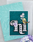 Spellbinders - Just Wanted to Say Collection - Etched Dies - Sweet Birdie-ScrapbookPal